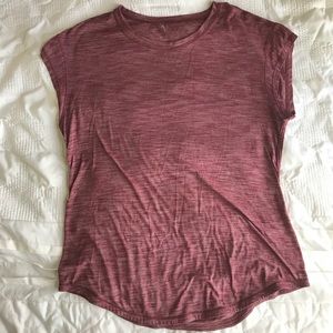 Lululemon red cap sleeve top